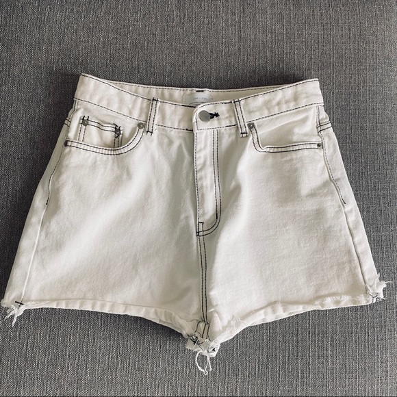 OAK + FORT Pants - OAK + FORT Jean Shorts